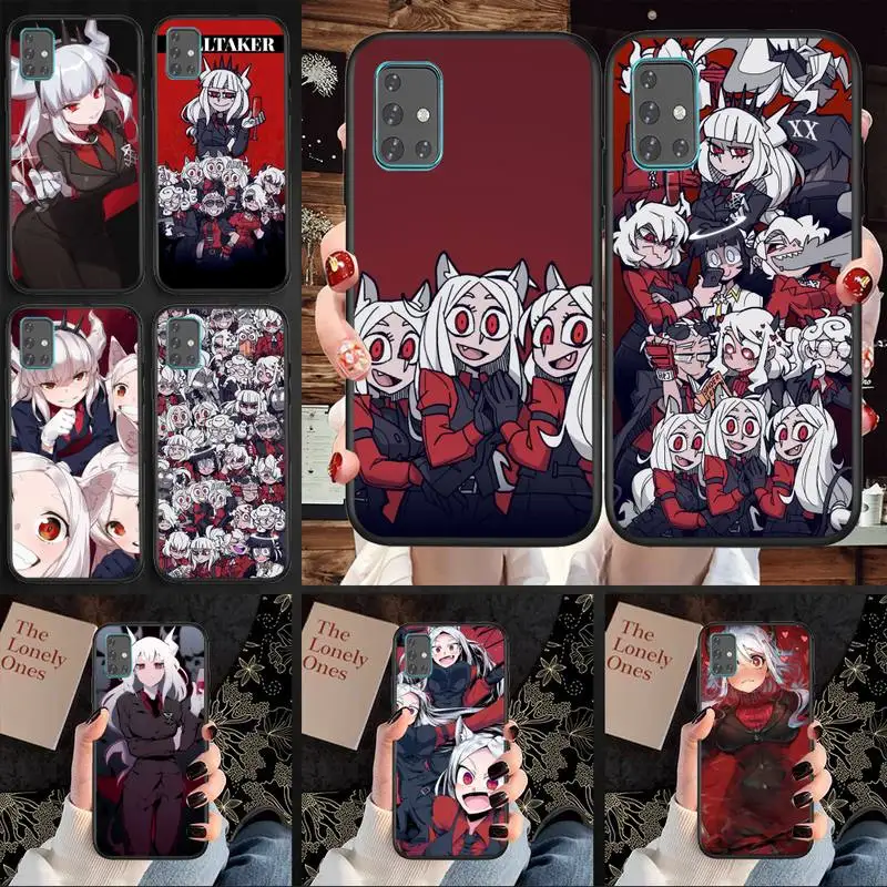 

Game Helltaker Phone Case For Samsung S5 S6 S7 S8 S9 S10 S20 S21 Edge Plus E Fe Lite