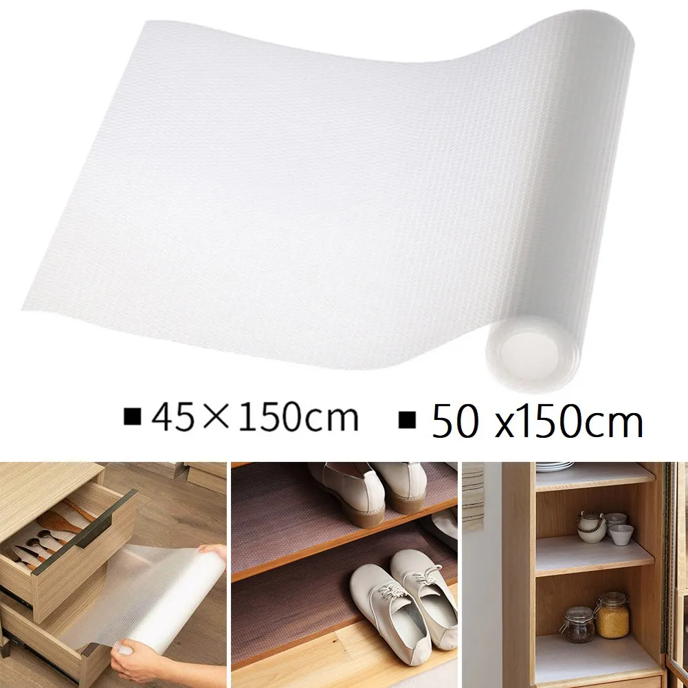 

EVA Non-Slip Drawer Liners Kitchen Shelf Liner Waterproof Mats Home Protector