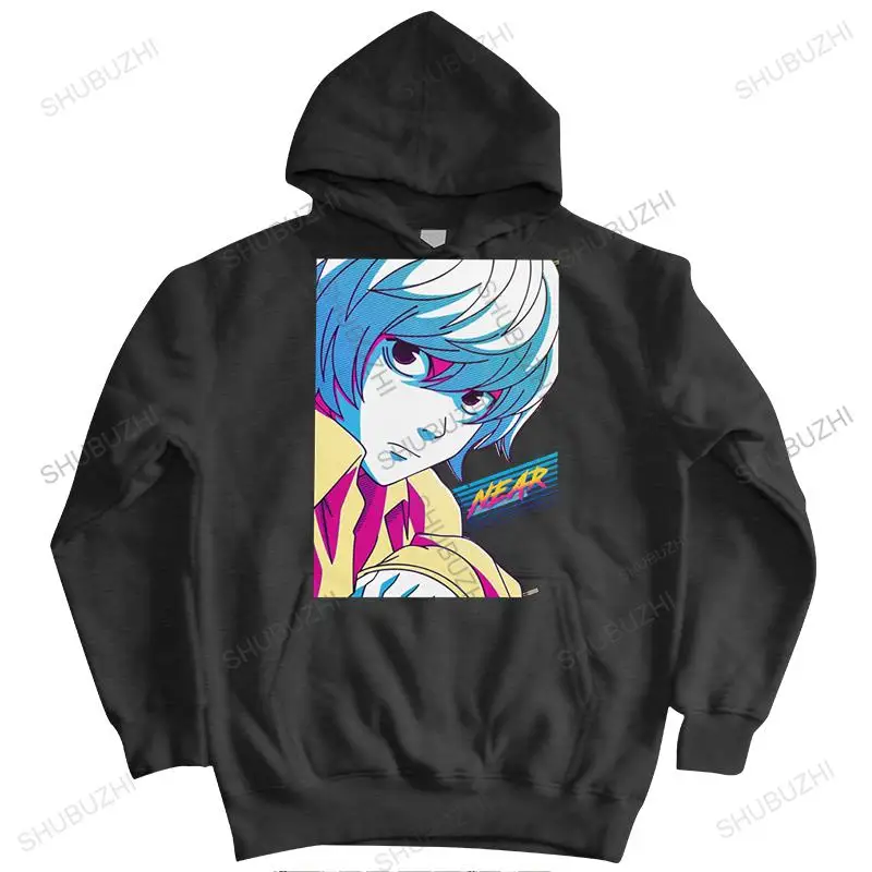 

Fashion Death Note zipper Homme Pre-shrunk Cotton Urban hoody Manga Anime Light Yagami L Lawliet sweatshirt Clothing