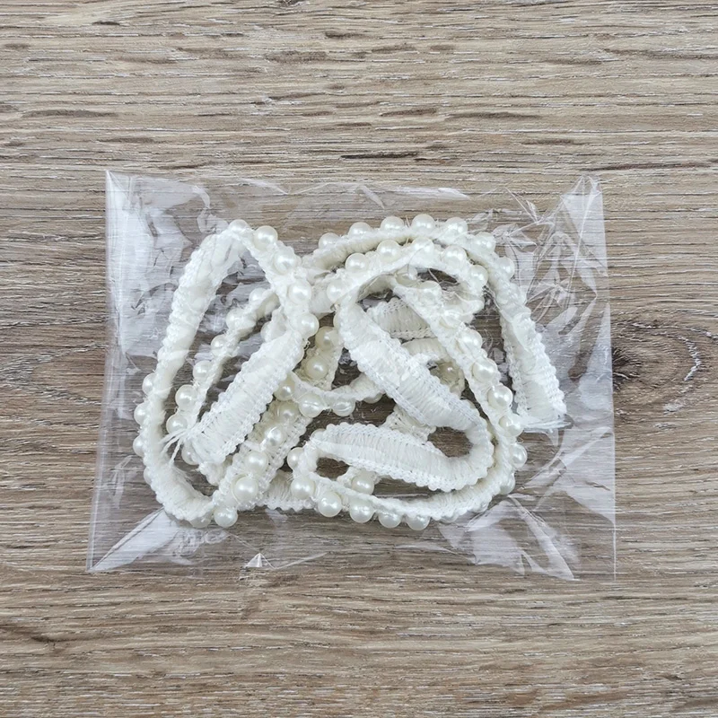 (1 ярдов/рулон) жемчуг подарочная упаковка кружевной ткани семья ручной работы