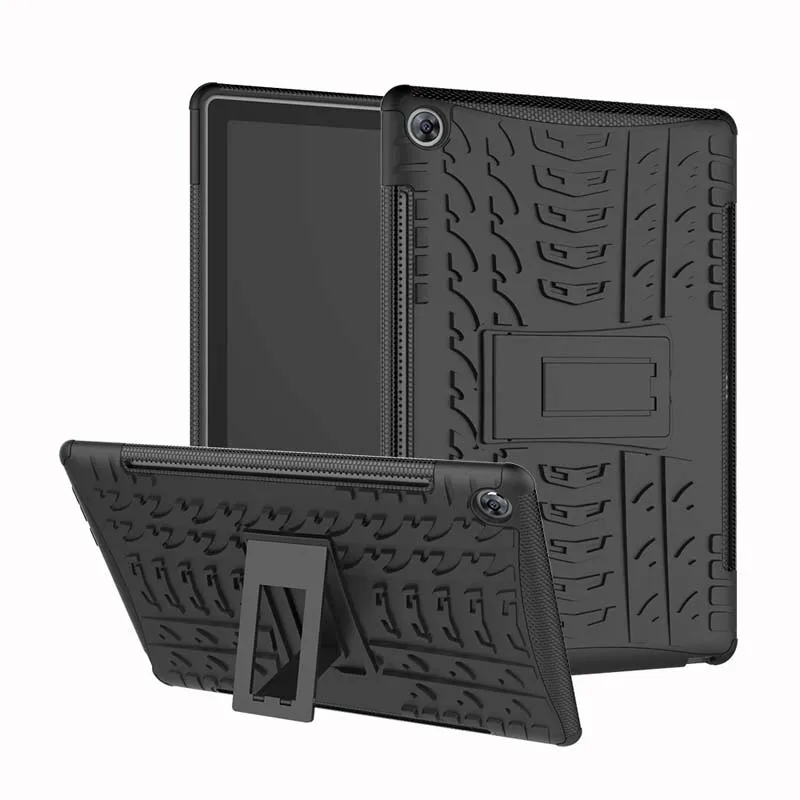 

Case for Huawei M5 Pro 10.8 CMR-W19 CMR-AL19 Stand Cover Shockproof Rubber Bumper Dual Layer Armor Cover