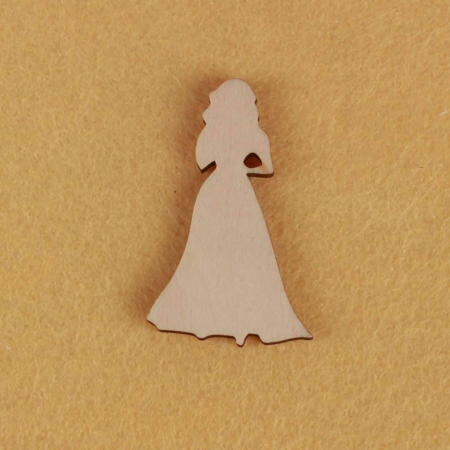 

Lady shape, mascot laser cut, Christmas decorations, silhouette, blank unpainted, 25 pieces, wooden shape (0550)