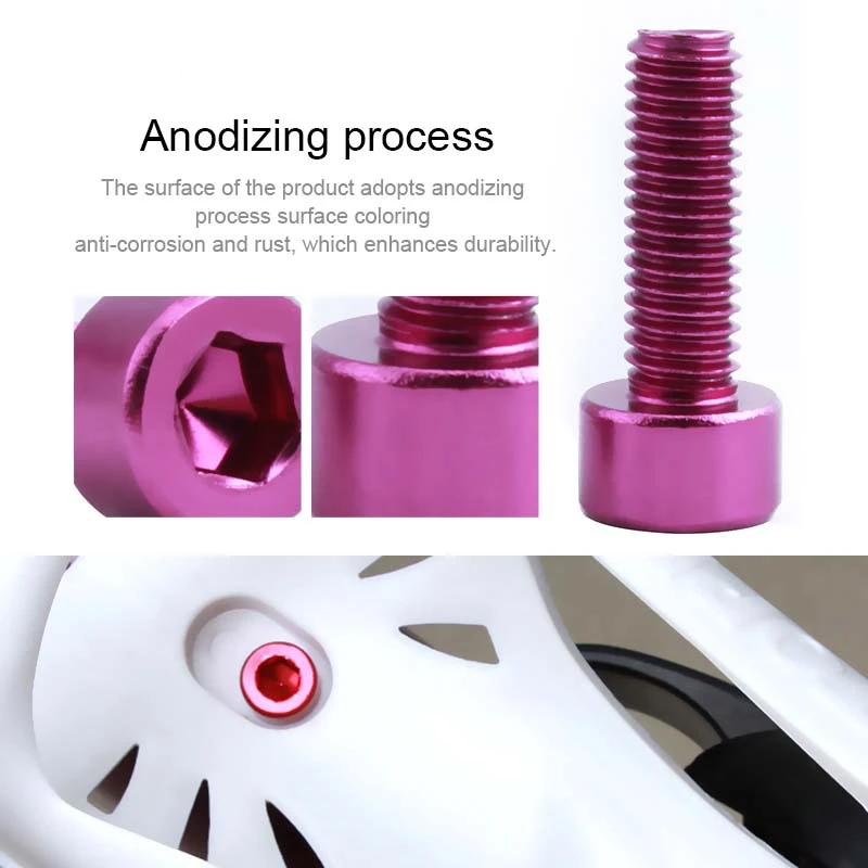 2 шт. винты для велосипедных бутылок из алюминиевого сплава бутылки воды клетка