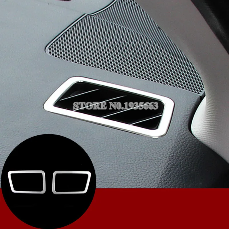 Для Subaru XV Crosstrek Interior Dashboard Air Vent Outlet Cover 2012 2017 2 шт|Лепнина для интерьера| |