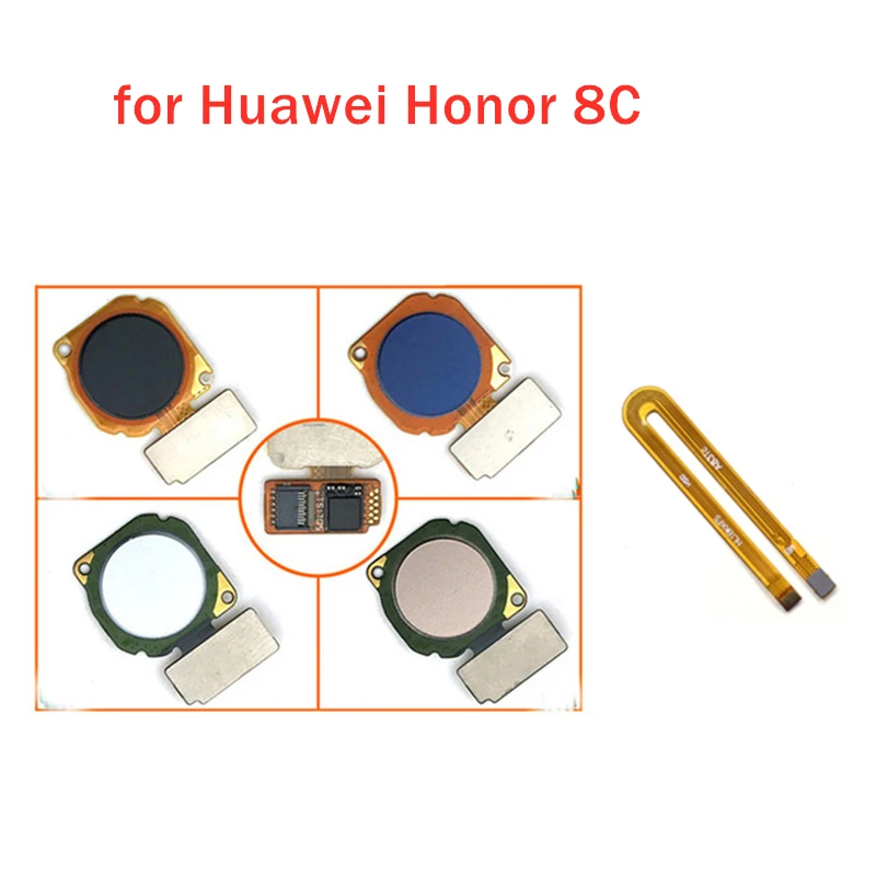 Сканер отпечатков пальцев для Huawei Honor 8C разъем домашней кнопки сенсорный ID гибкий