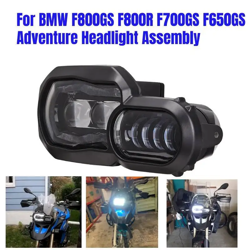 

For BMW F800GS F800R F700GS F650GS Adventure Motorcycle Lights Headlight Complete LED Projector Headlight Assembly IP67