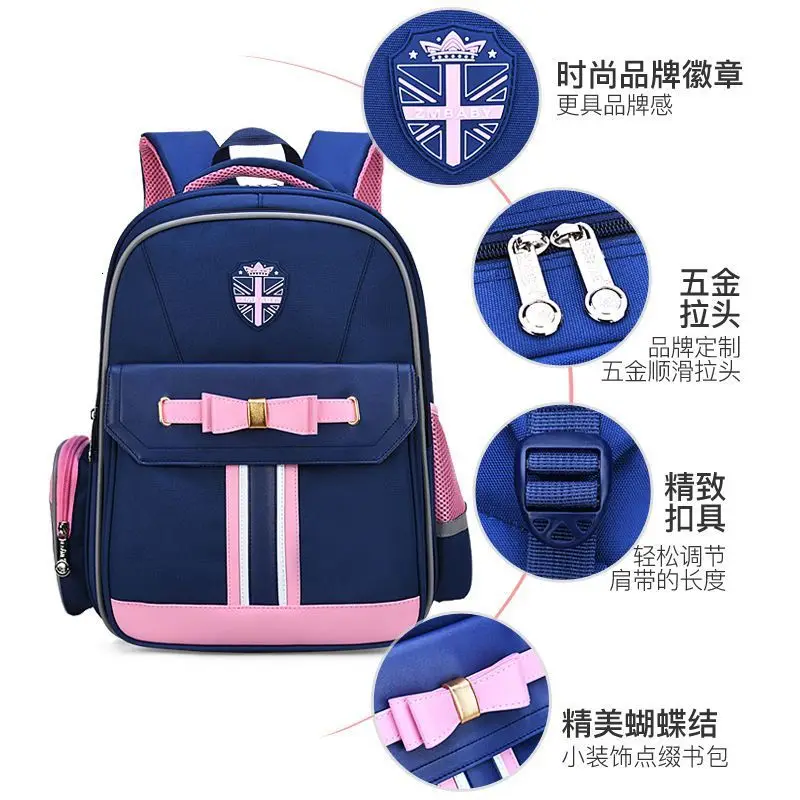 bags Orthopedic Backpack Children School Waterproof Kids princess Book Bag Children primay school Backpack Girls bolsa infantil