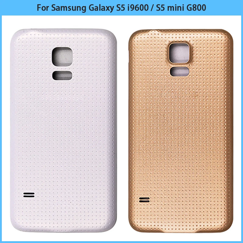 Новый чехол для задней крышки S5 Samsung Galaxy i9600 G900F G900H Пластиковая Крышка батарейного