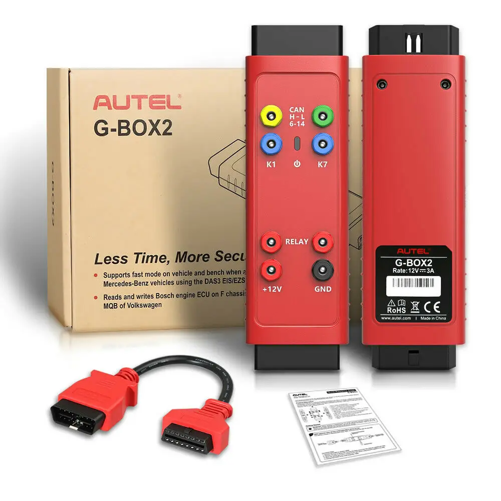 Autel G BOX2 инструмент для Mercedes Benz все ключи потеряны работы с MaxiIM