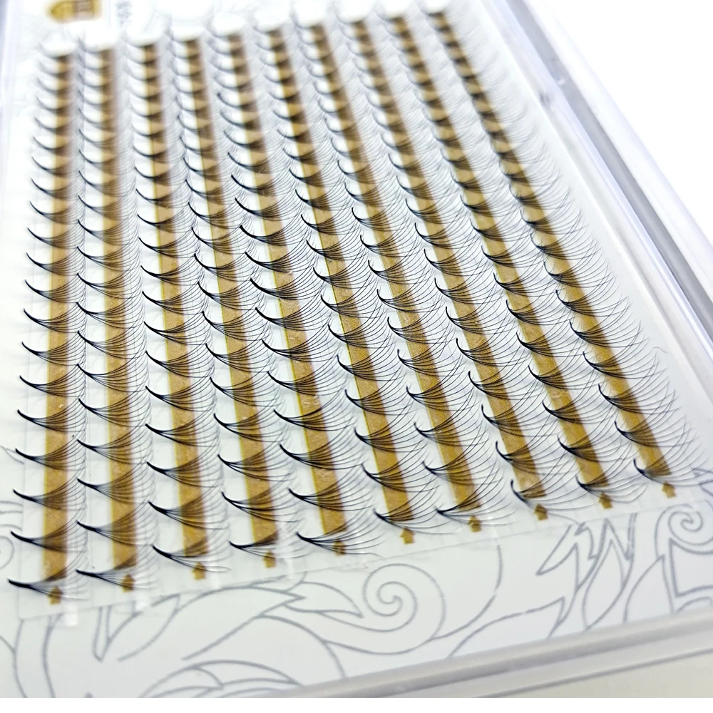 Новинка 8D русские объемное наращивание ресниц промежуточные Стволовые