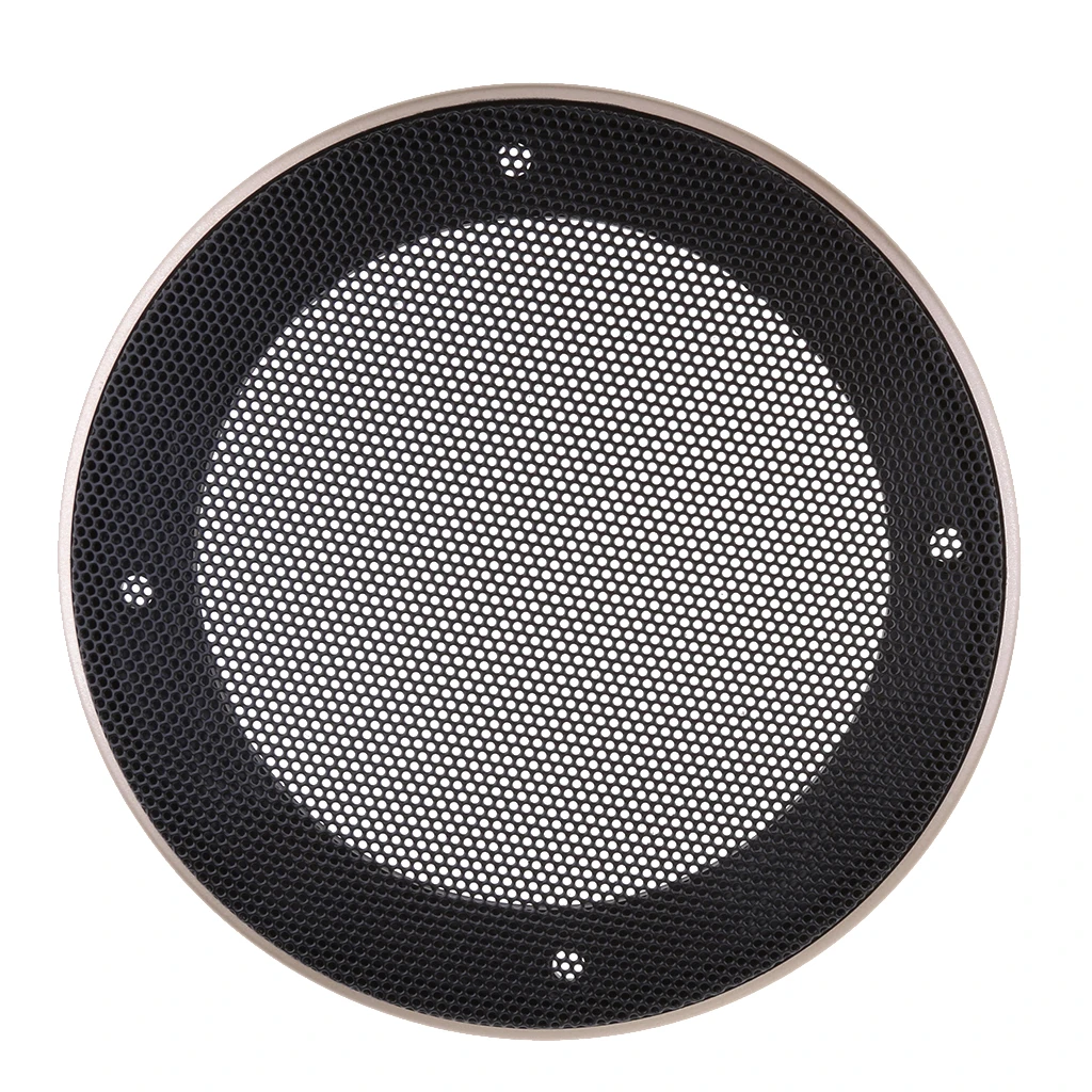4 '' Inch Speaker Decorative Dustproof Grille Protection Vehicle Car Subwoofer - Champagne | Автомобили и мотоциклы