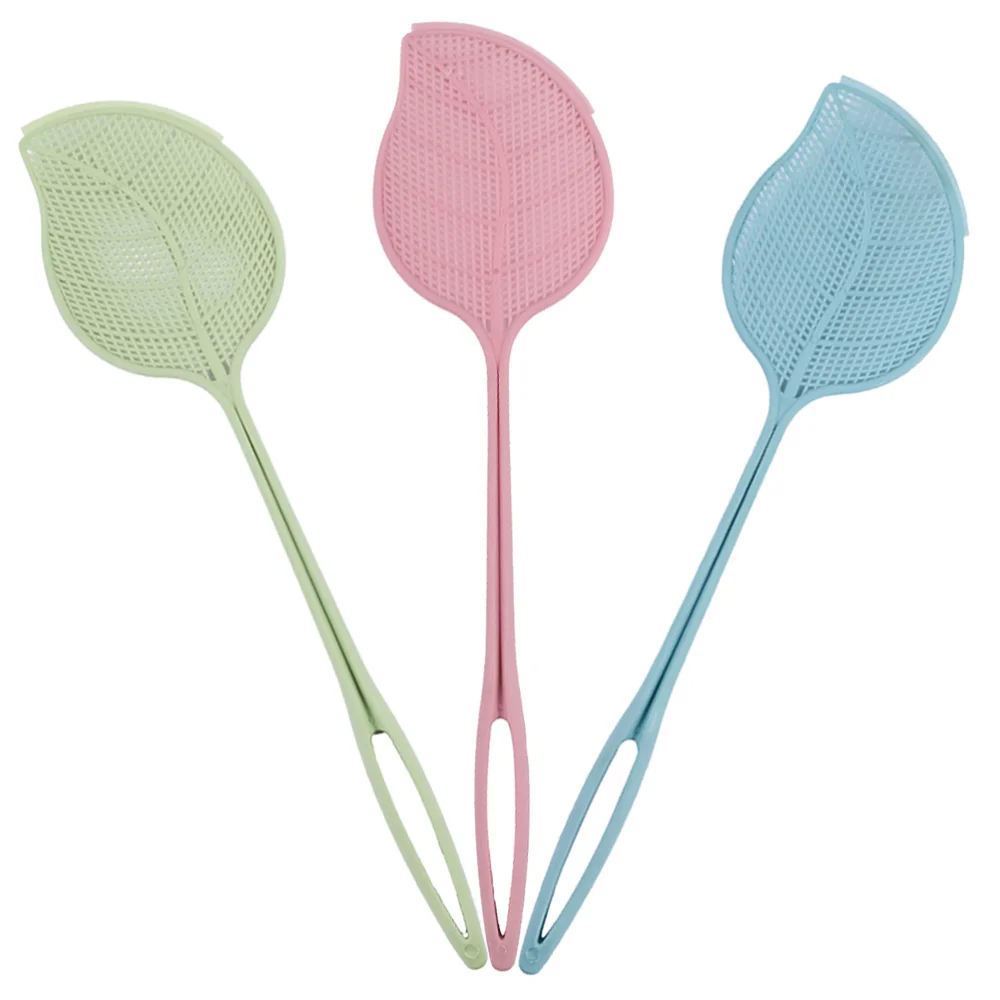 

6Pcs Fly Swatter Kitchen Hollow Swat Long Handle Mosquito Swatters