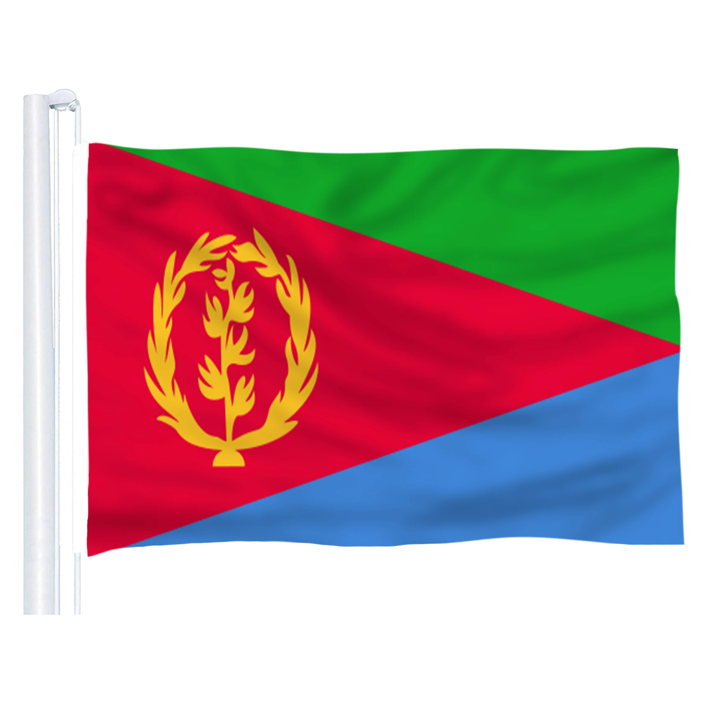 2018 горячая Распродажа флага из полиэстера с флагом эритрейского 5*3 фута 150*90 см