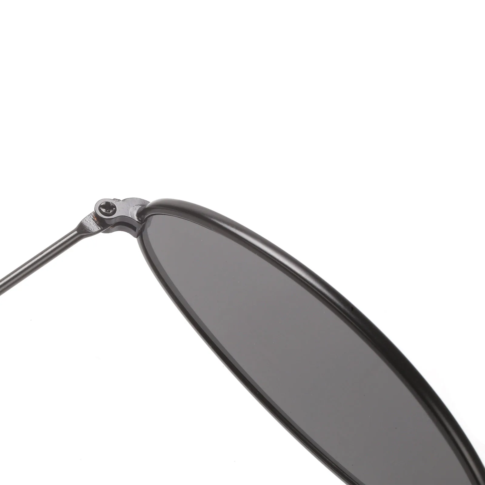 Овальная маленькая оправа женские солнцезащитные очки ретро винтажная