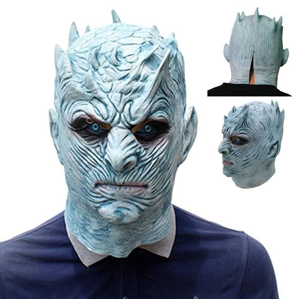 

Halloween Party Masque Masquerade Masks The Night King Ghost Cosplay Thrones White Walker Costume