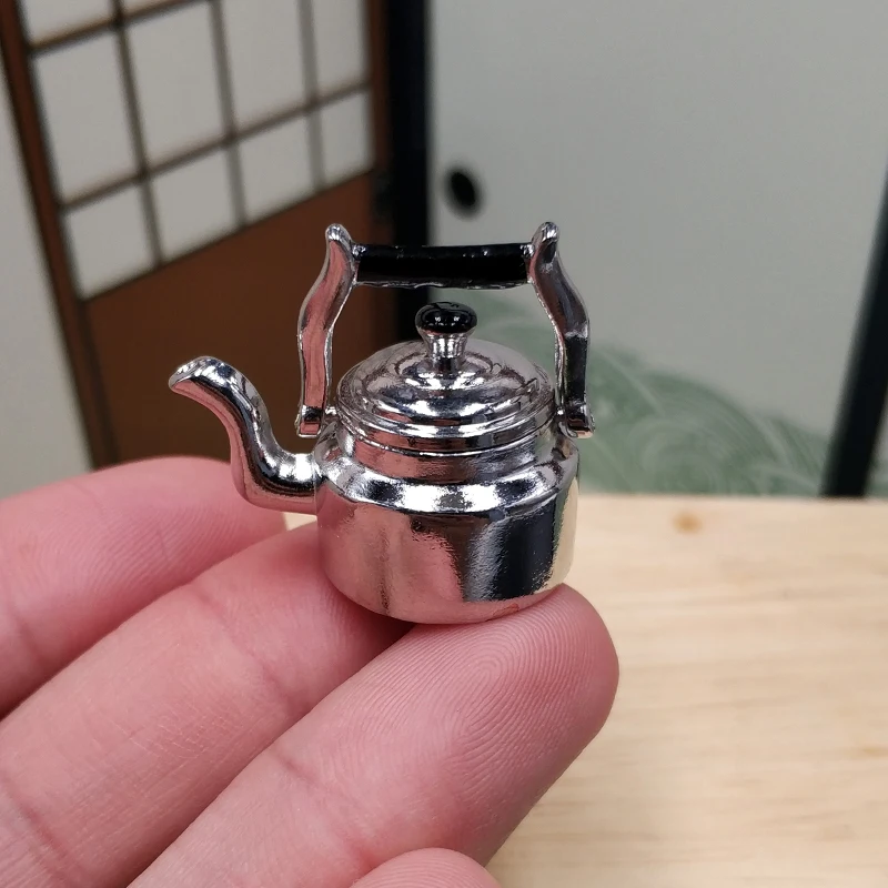 

Модель чайника для воды в старинном стиле, масштаб 1/12, для 6 дюймов, аксессуары «сделай сам»