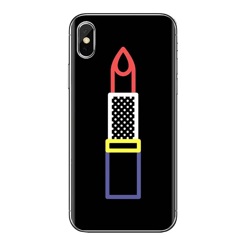 Красота макияж помада для любимых художественных прозрачных мягких чехлов Xiaomi