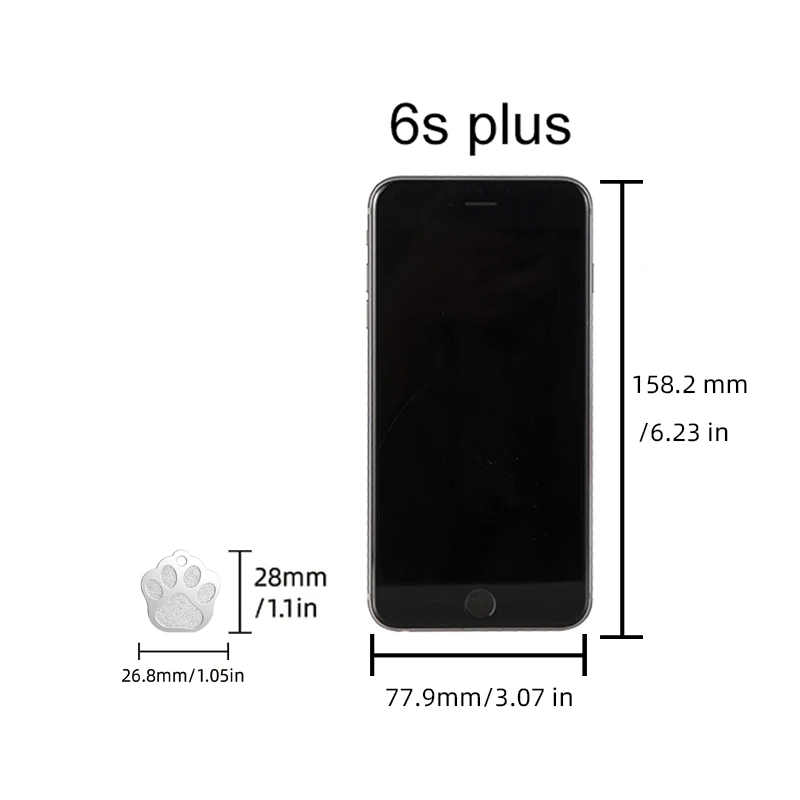 Бесплатная гравировка ярлык индивидуальные металлические жетоны с именем кота