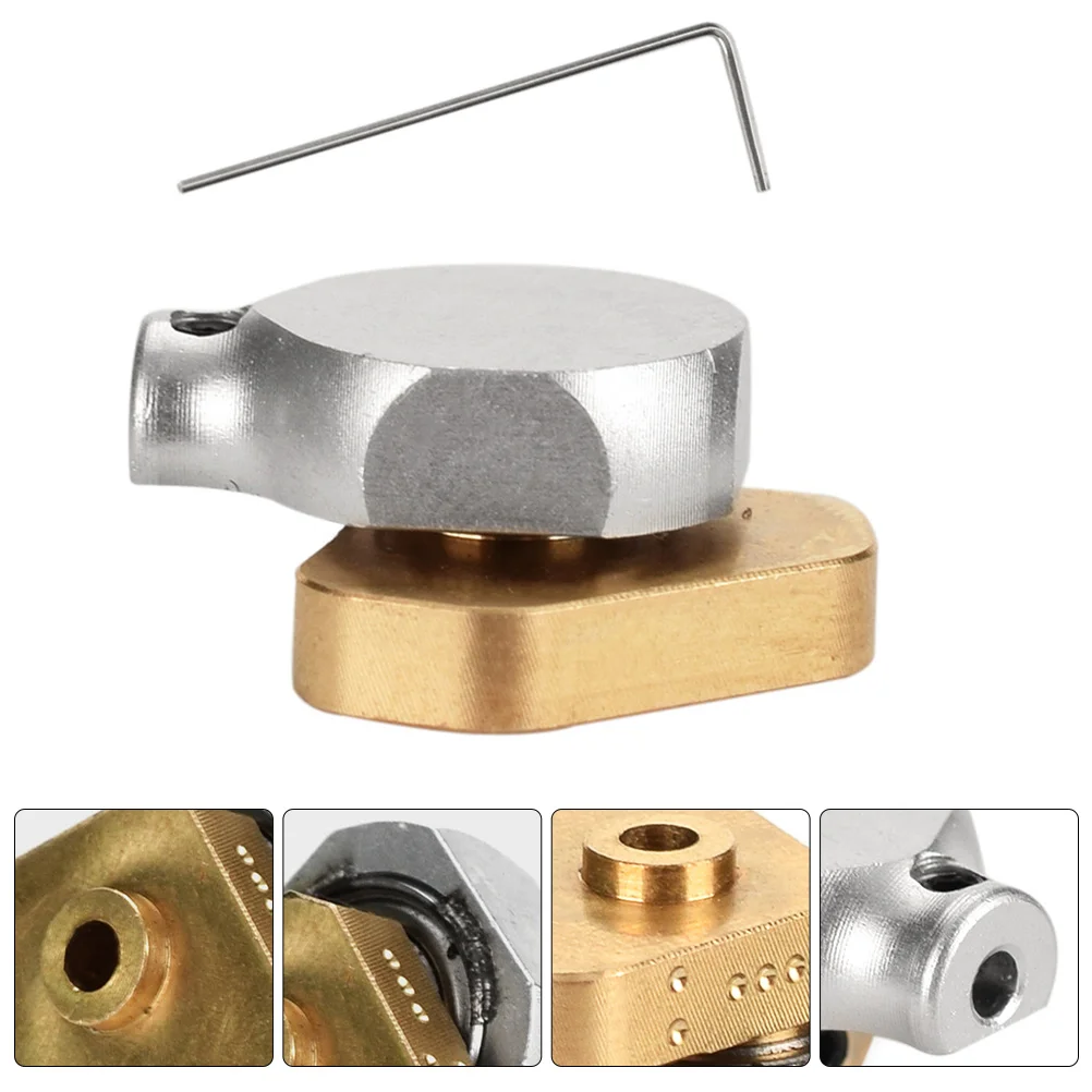 

Набор прочных шестигранных гаечных ключей толщиной 0,9 мм для тату-машинки, 2 шт. (золотистый)