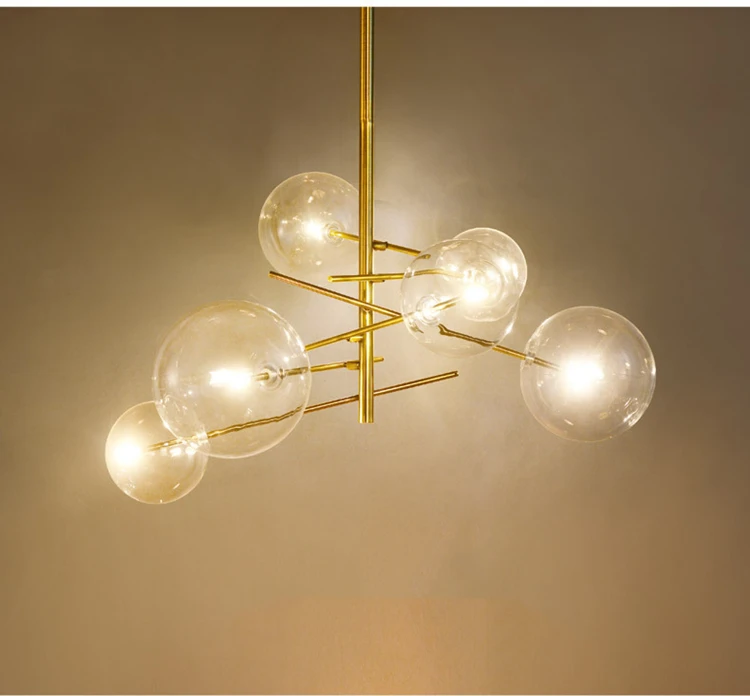 _ Подвесная лампа G9 подвесной светильник итальянский дизайн для гостиной