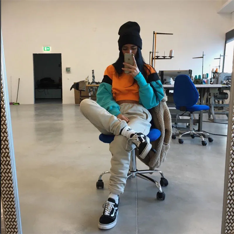 Осень зима 2020 Женская толстовка с капюшоном повседневный мягкий хлопковый