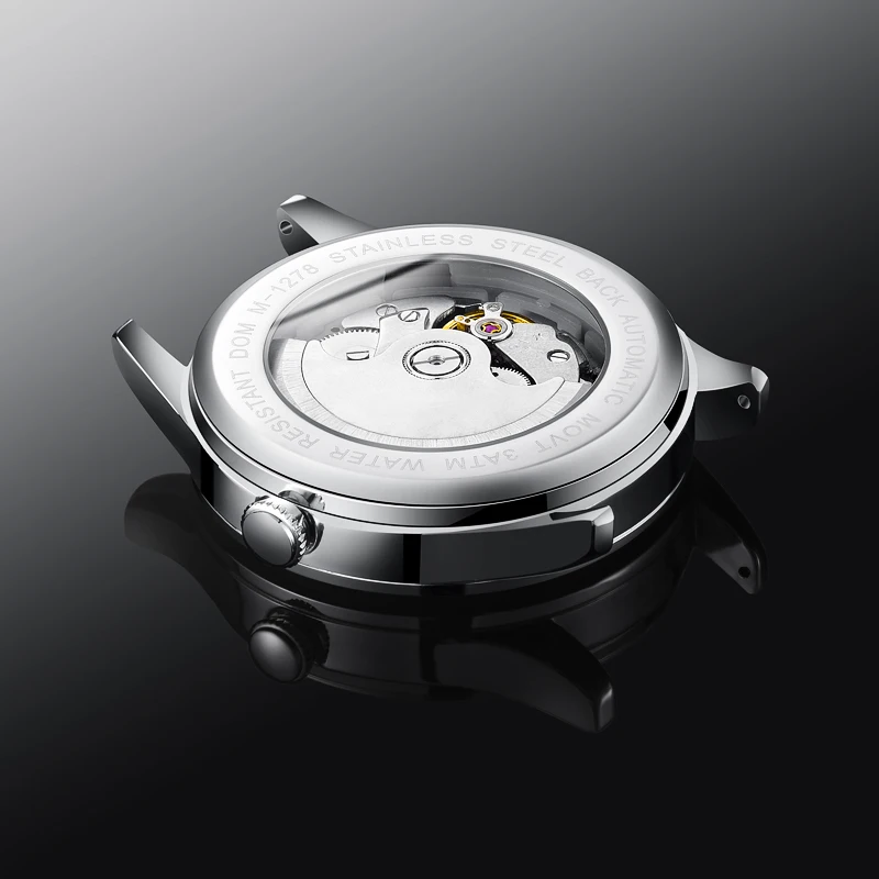 DOM мужские часы автоматические механические с автоматической сменой даты модные