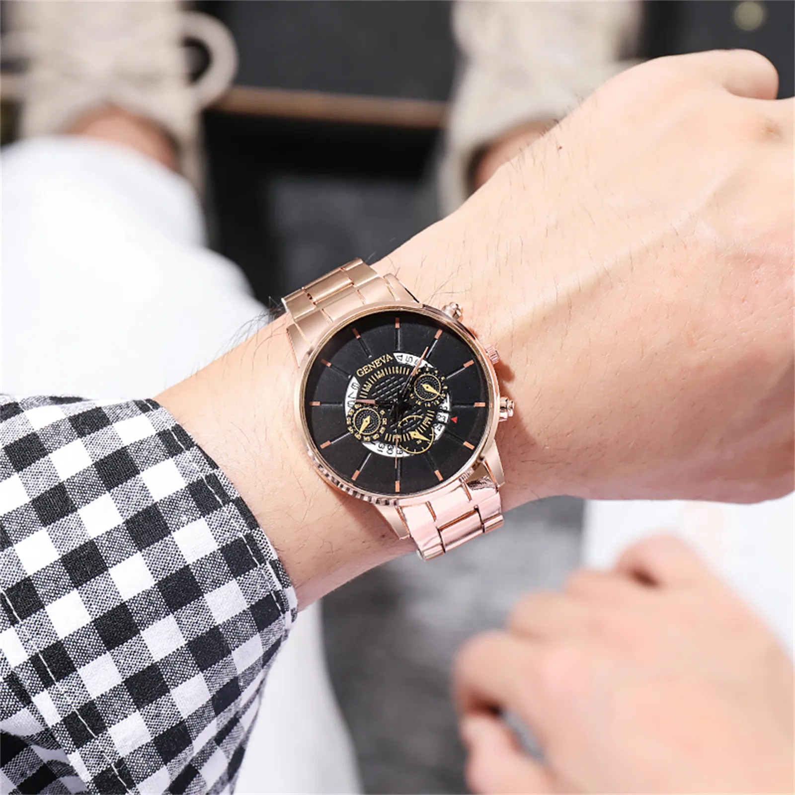 

Luxury Watches Quartz Watch Fashion Dial Casual Wrist Watches For Men montre femme relojes para mujer