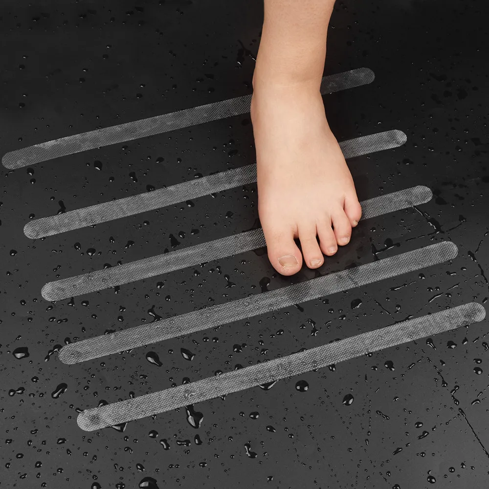 12 шт. прозрачная ванная душ Противоскользящая Лента Практичный