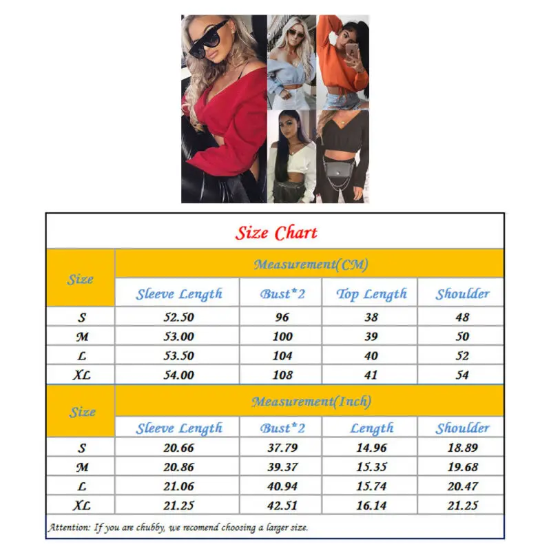 New Womens Tops Autumn Crop Hoodies Women Long Sleeve Deep-V Neck Top Off Shoulder Sweatshirts Sexy Casual Tops