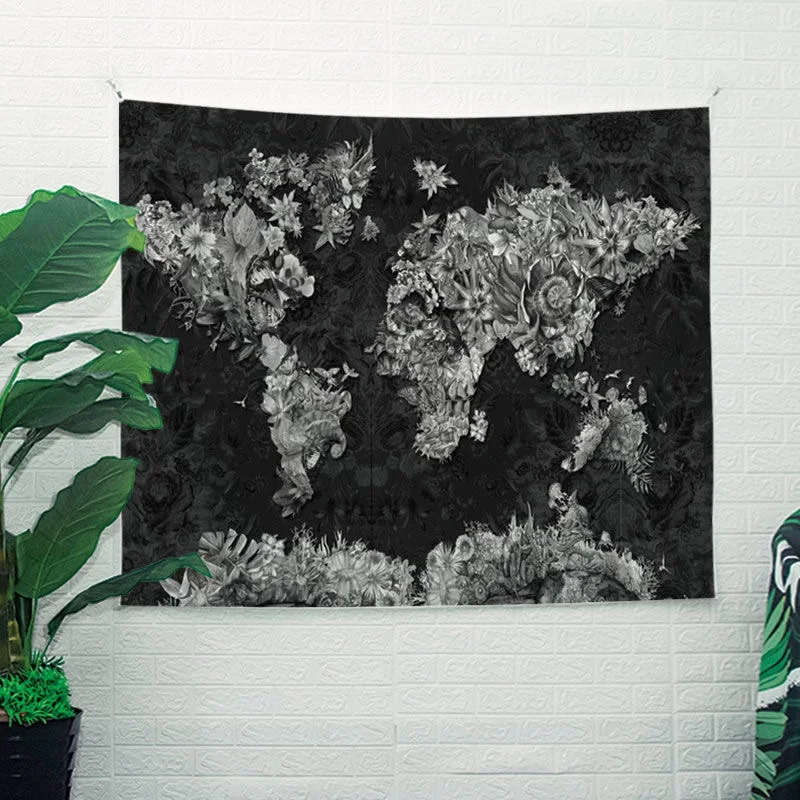 

YIAO Mother Earth Tapestry Wall Hanging Decor Witchcraft Tapestry Wall Decoration Cloth Psychedelic Women Yoga Carpet Boho Decor