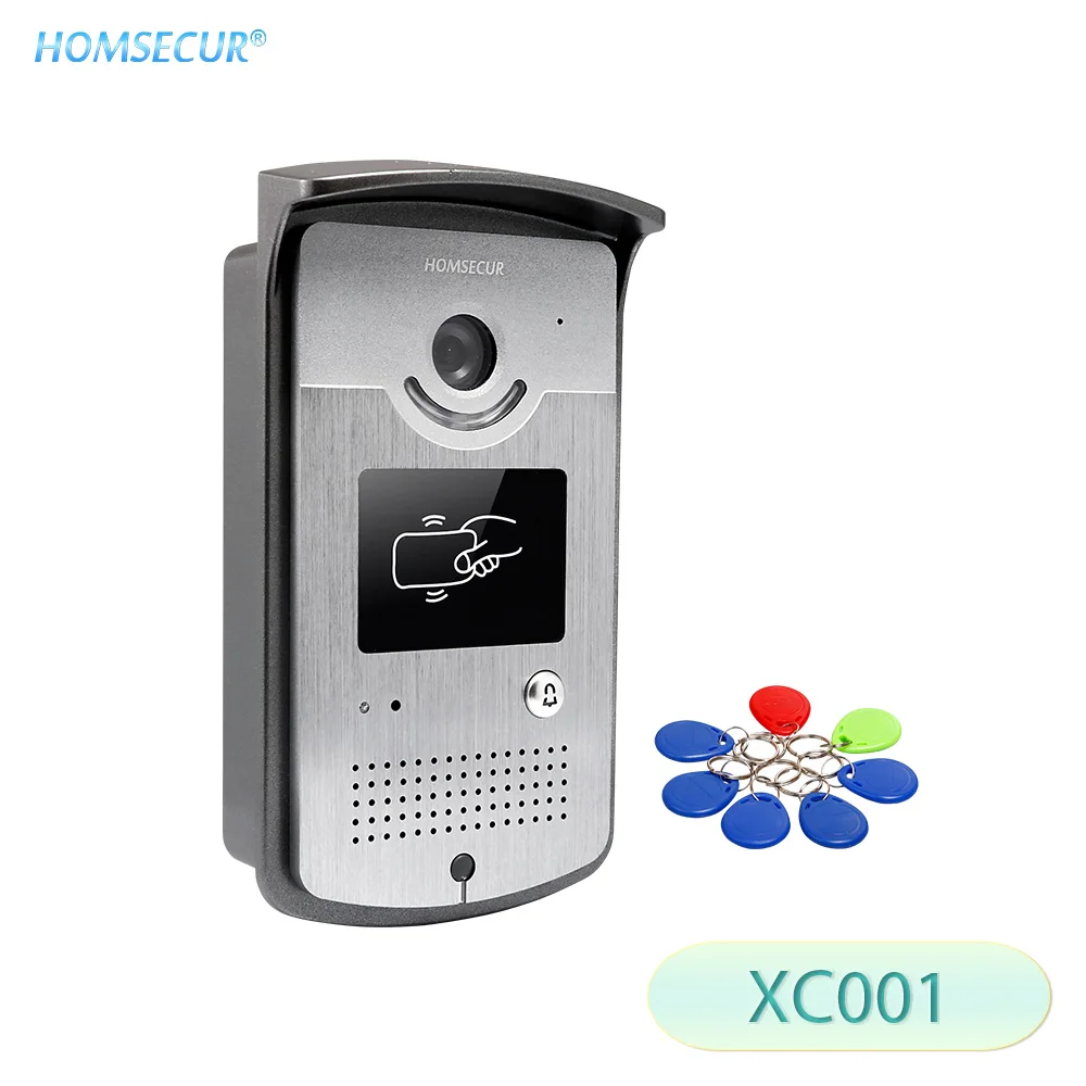 HOMSECUR 700TVLine IP54 уличная камера XC001 с углом обзора 90 градусов для видео-телефона двери дверной звонок Домофон Система