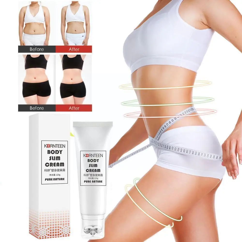 

120g Body Slimming Products Fat Burner Oil Loss Lose Waist Slim Anti-cellulite Abdomen Weight Belly Massager Burning Down R B9J8