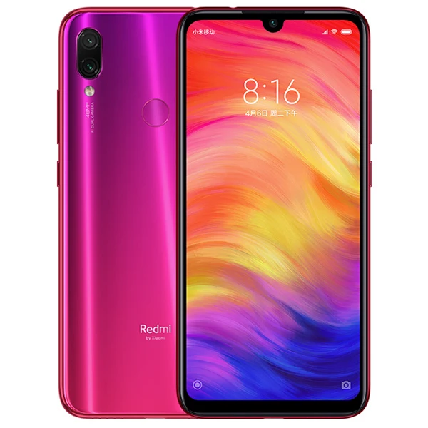 Gold Мобильный телефон Xiaomi Redmi Note 7 с глобальной прошивкой, 4 Гб ОЗУ, 64 Гб ПЗУ, Восьмиядерный процессор Snapdragon 660, 4000 мАч, 6,3 дюйма, 2340x1080, камера 48 Мп+ 13 МП - Цвет: Gold