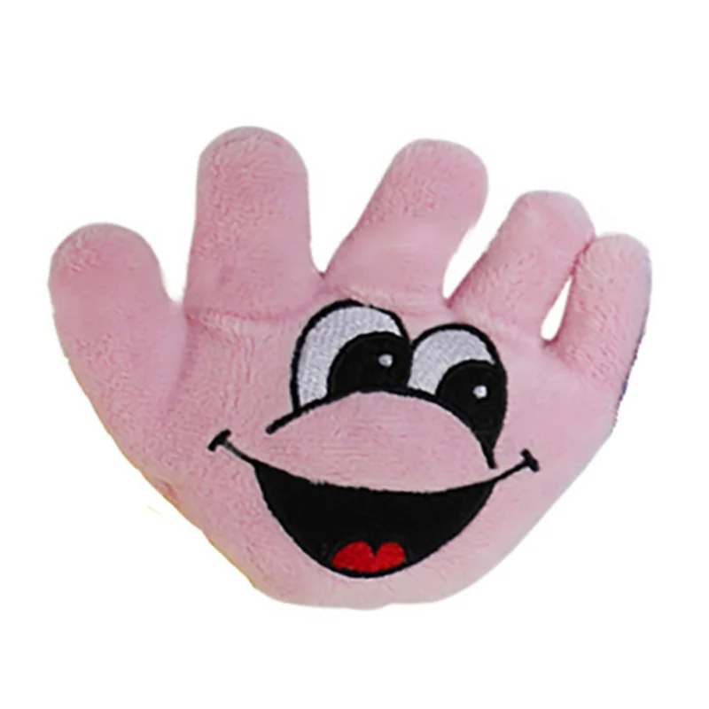 11*11 см домашних животных звук жевания игрушки смайлик пощечина улыбкой цветок