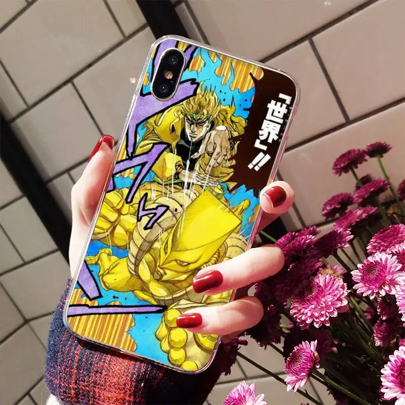 MaiYaCa Anime JoJos Bizarre Adventure Phone Case for iPhone 11 12 13 mini pro XS MAX 8 7 6 6S Plus X 5S SE 2020 XR cover