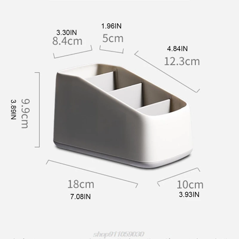 

Trapezoid Staircase Remote Controller Holder Multi-Partition Desktop Sundries Arrangement Storage Boxes OrganizerM28 21 Dropship