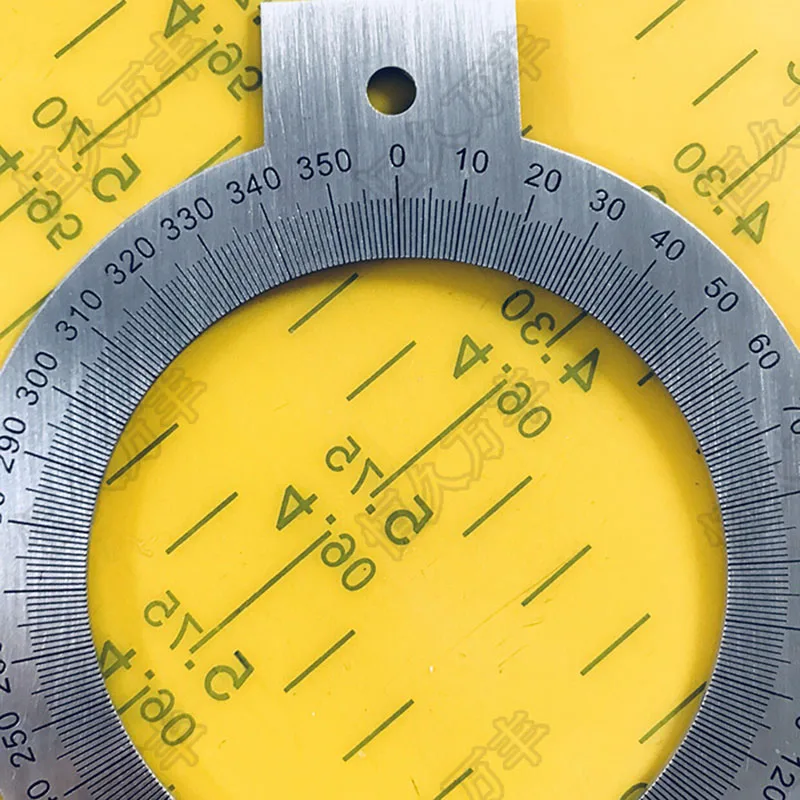 Декоративная пластина из нержавеющей стали диаметр: 100 мм толщина: 1 360 градусов