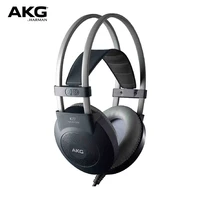 original akg k77 headset wired headphones professional monitor recording music hi fi earphones support official test