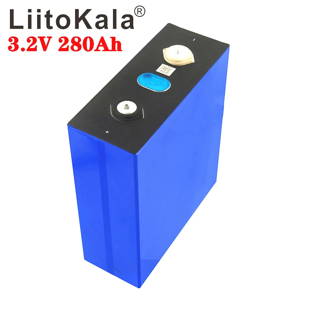 LiitoKala 3 2 v 280Ah lifepo4 батарея для e scooter энергохранилище солнечная система 12 280ah no 200ah