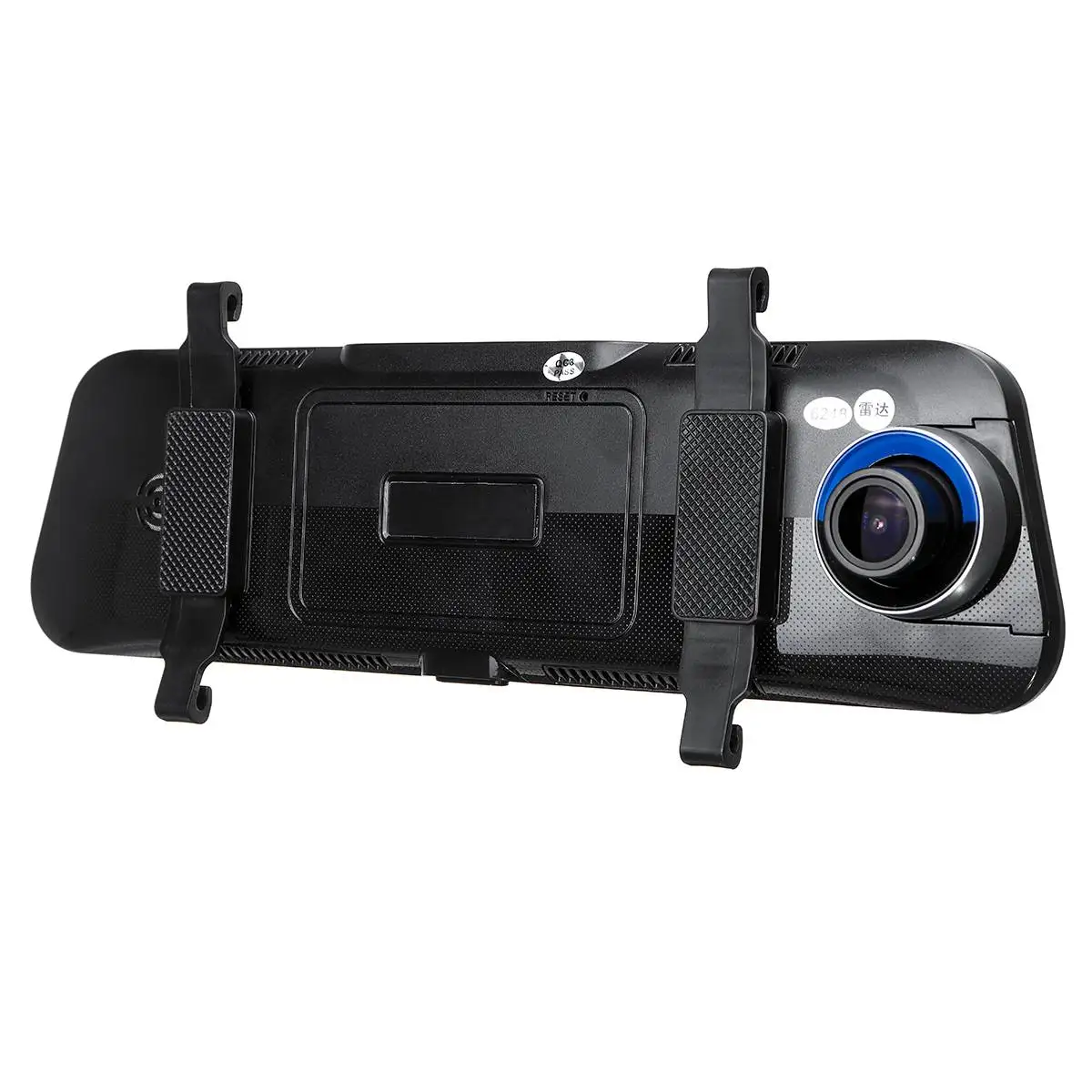 1" HD 1080P Автомобильный видеорегистратор Dashcam Автомобильный видеорегистратор зеркало 4 датчика парковочный детектор радар помощь сигнализация