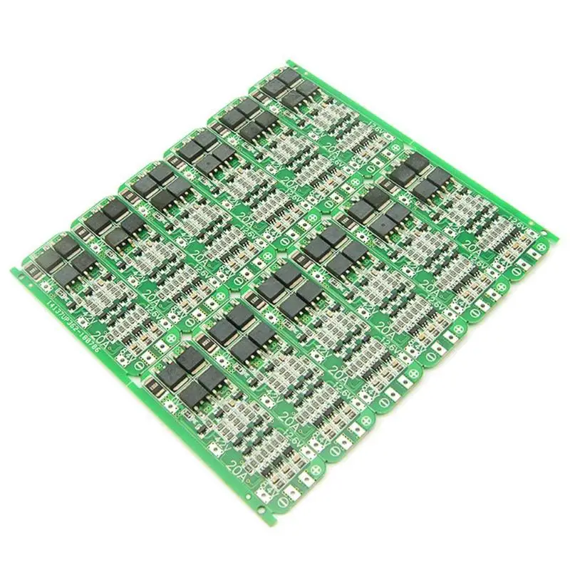 Защитная плата BMS 3S 18650 для зарядного устройства литиевой батареи 20A 12 6 в защитный