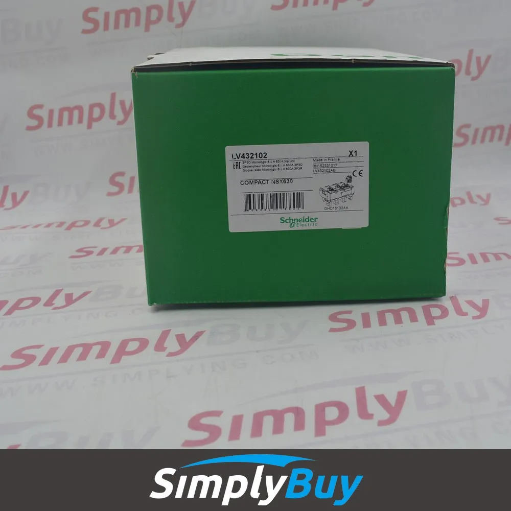 

Circuit breaker Micrologic 6.3 for NS NSX400/ 630 LV432102 Trip unit - Micrologic 6.3 A - 630 A - 3 poles 3d