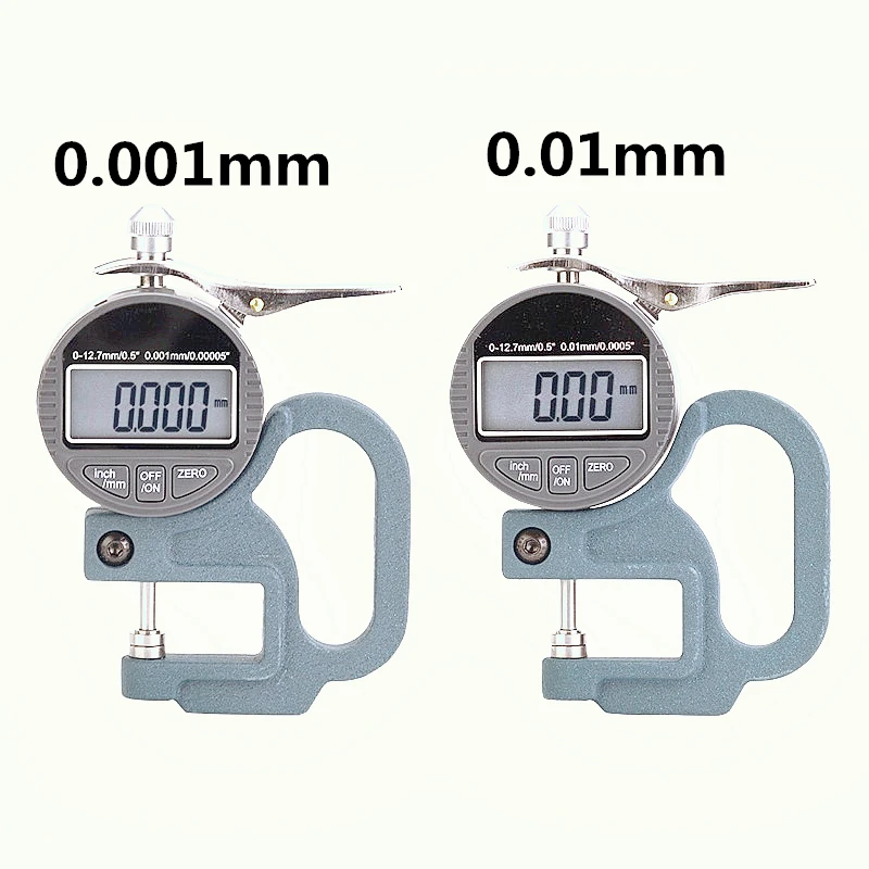 Толщина микрометра с цифровым дисплеем измерительный инструмент для инжектора