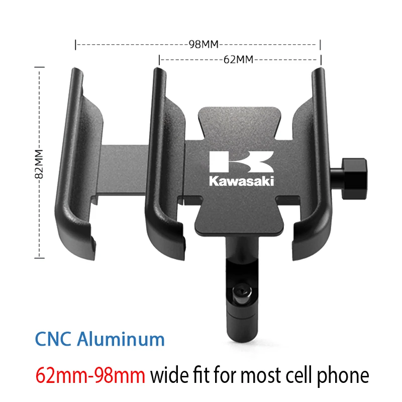 Для Kawasaki Universal NINJA 250 300 400 650/R Z Z650 Z800 Z750 Z900/RS Z1000/SX держатель для руля GPS Подставка