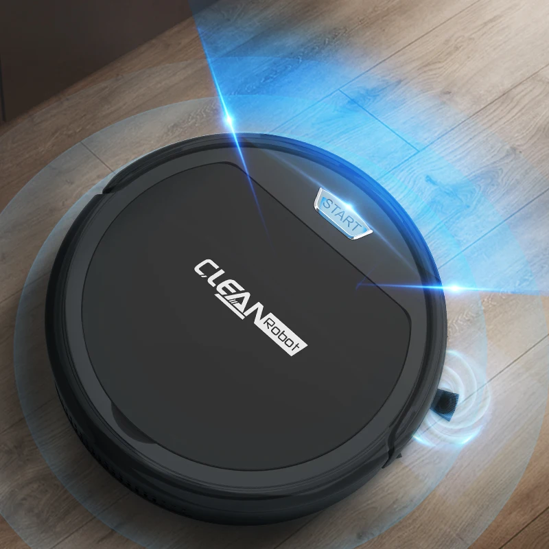 

Fast Charging 4 Motors Smart Home Automatic Mini Household Cleaning Floor Mop Machine Robotic Vacuum Cleaner Robot For House