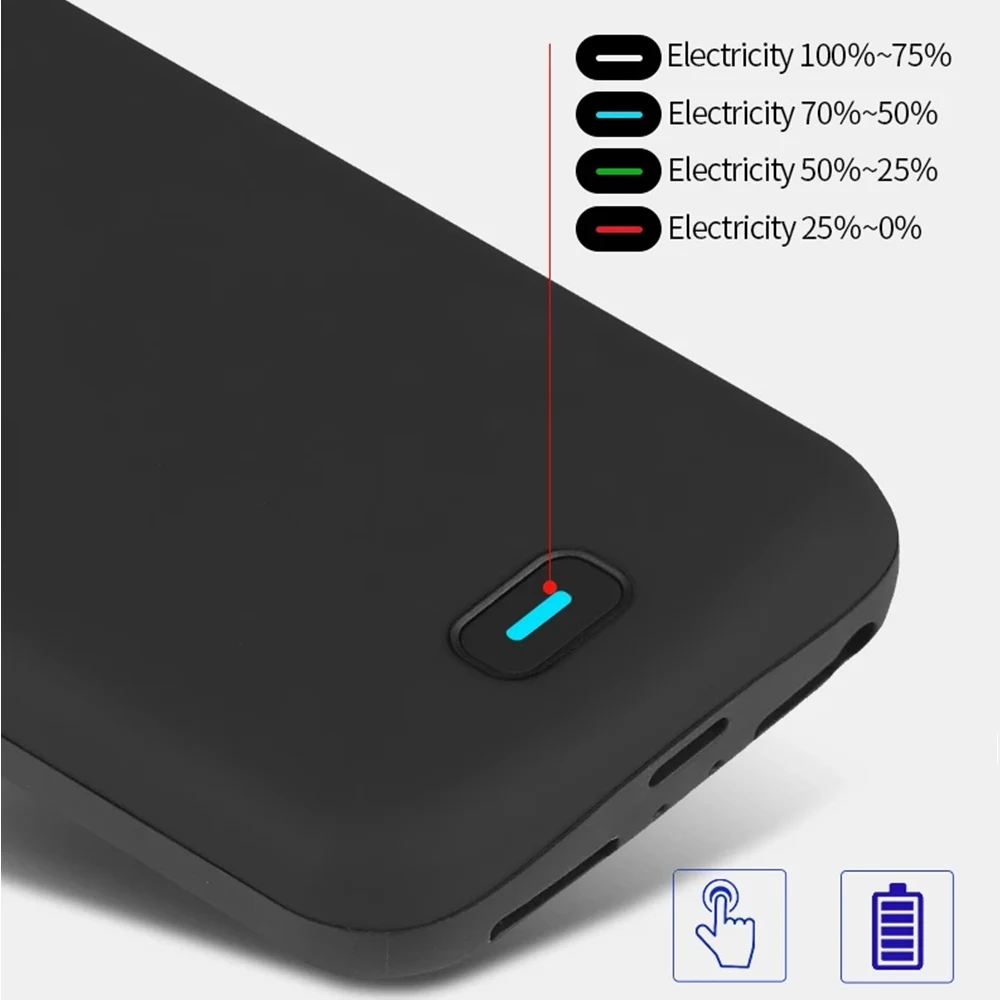 Тонкие Чехлы для зарядки аккумуляторов ZKFYS 4000 мАч iPhone 5 5S SE 2018 чехол аккумулятора