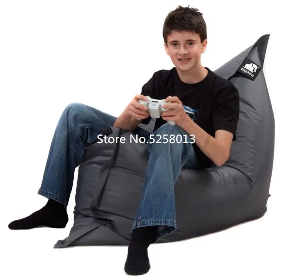4 футов Jaxx Pillowsak Jr. На открытом воздухе младшей мешок фасоли, дети погремушка диванную подушку-водонепроницаемый, пыленепроницаемый, Цвет водоотталкивающей пропиткой