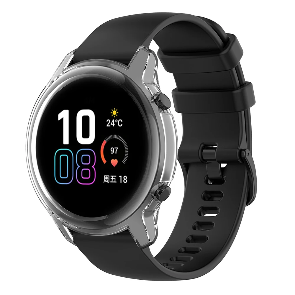 Защитный чехол для Huawei Honor Magic Watch 2 42 мм 46 высококачественный из ТПУ тонкий бампер