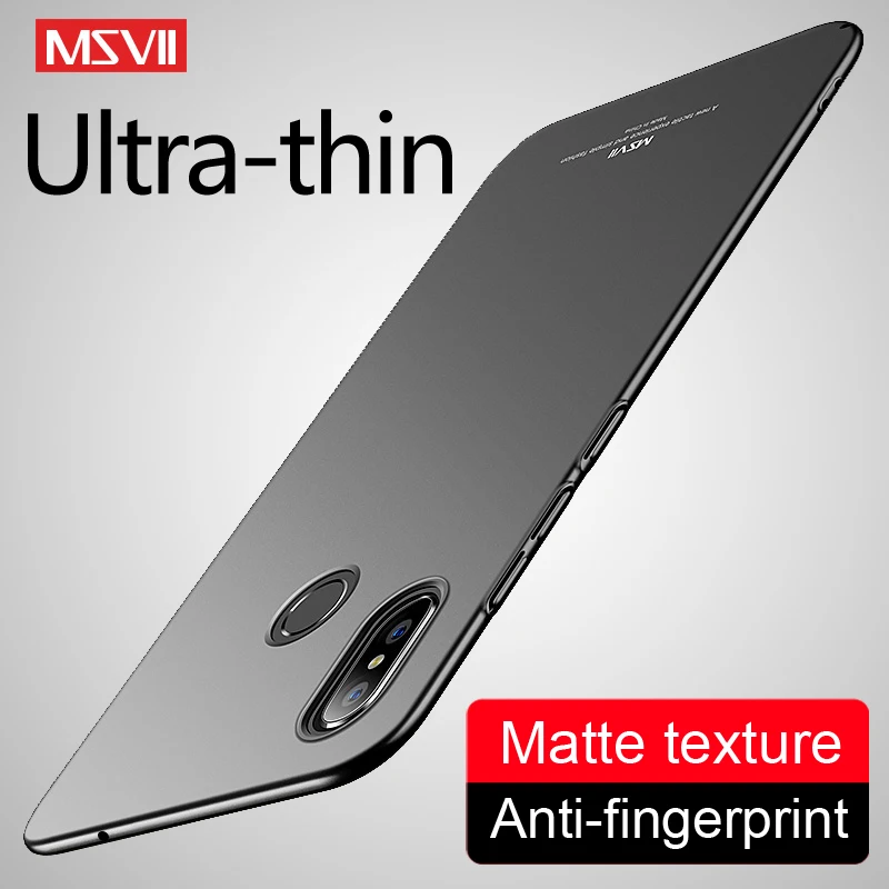 Чехол для Mi A2 Lite тонкий матовый чехол MSVII Xiaomi Global Xiomi A3 Жесткий из поликарбоната