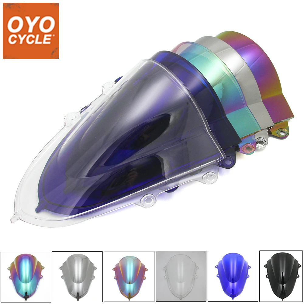 Дефлектор ветрового стекла мотоцикла для YAMAHA YZF R15 V3.0 2017 2018 2019 V3 17 18 19 Dual Bubble|Козырьки от ветра и ветр. щитки| |